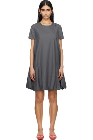 Marni Robe courte grise en laine