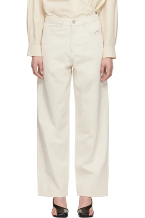 Rohe Jean ample blanc cassé