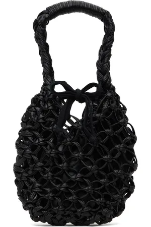 JUNYA WATANABE Sac noir à ornements noués