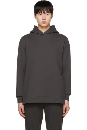 JOHN ELLIOTT Pull à capuche Hooded Villain gris