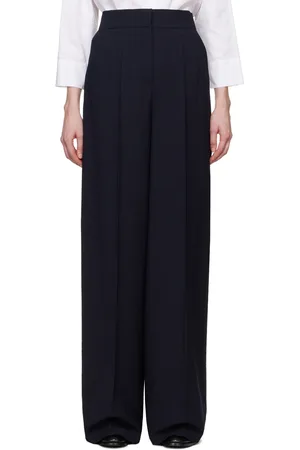 Max Mara Pantalon Cervo bleu marine