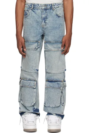Represent Jean cargo R3CA bleu