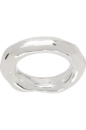 Jil Sander Bague New Lightness argentée