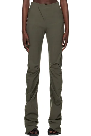 OTTOLINGER Pantalon de tailleur drapé kaki