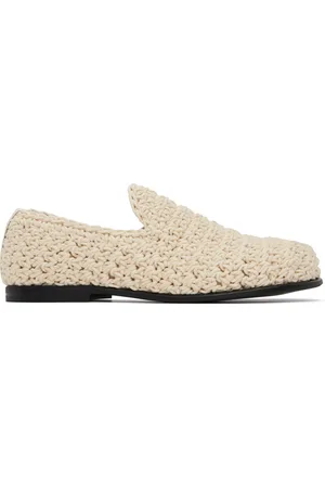 J.W.Anderson Flâneurs blanc cassé en crochet