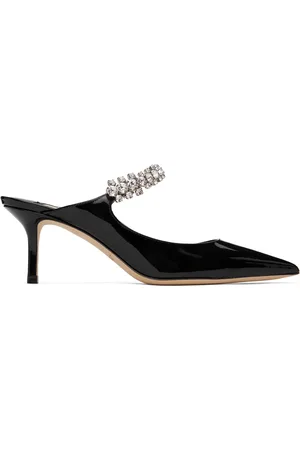 Jimmy Choo Mules 65 noires à bride Bing