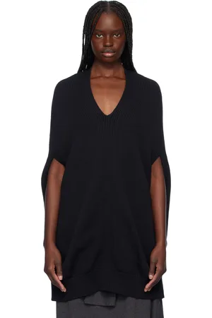 Comme des Garçons Pull noir en tricot