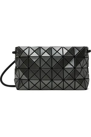 Issey Miyake Sac Loop gris acier métallique