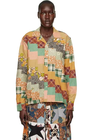 BODE Chemise multicolore à patchwork