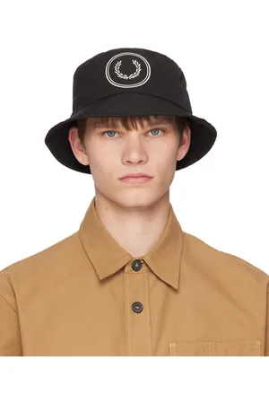 Fred Perry Chapeau bob noir à logo