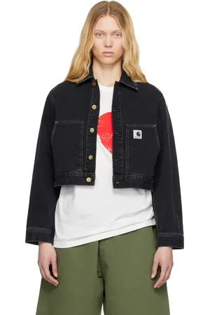 Carhartt Blouson Arca noir en denim