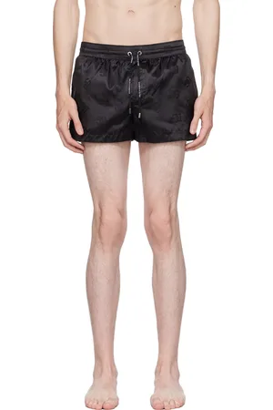 Dolce & Gabbana Maillot de bain noir à monogrammes