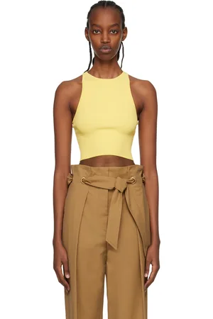 Max Mara Débardeur Turku jaune