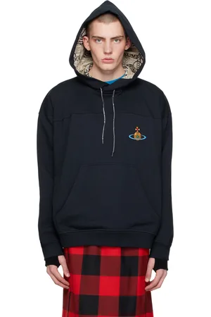 Vivienne Westwood Pull à capuche Fresh bleu marine