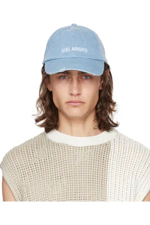 Axel Arigato Casquette Block bleue à effet usé
