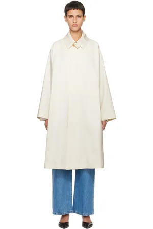 The Row Manteau Tavisha blanc