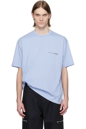 Comme des Garçons T-shirt surdimensionné bleu
