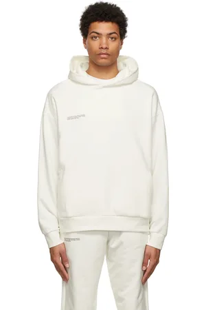 The Pangaia Pull à capuche 365 blanc cassé en coton bio