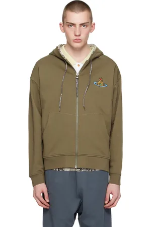 Vivienne Westwood Pull à capuche Rugged kaki