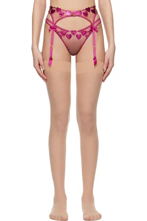 Agent Provocateur Porte-jarretelles Liliya rose