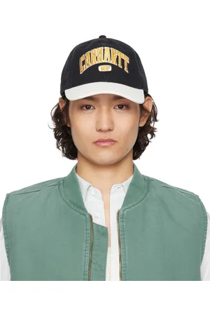 Carhartt Casquette noir et blanc à logo Lecture