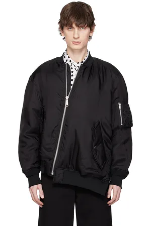 Comme des Garçons Blouson aviateur MA-1 noir