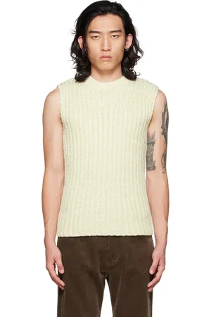 Foundrae Gilet blanc cassé exclusive à SSENSE