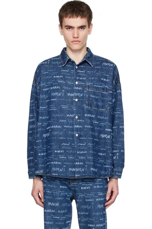 Marni Chemise Mare bleue en denim