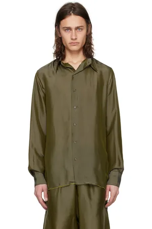 GABRIELA COLL GARMENTS Chemise No.197 kaki - Serie No.12