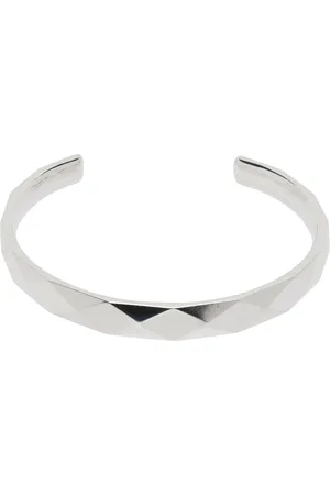 Isabel Marant Bracelet texturé argenté