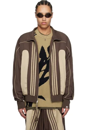 SONG FOR THE MUTE Blouson de survêtement brun tissé édition adidas Originals - 005