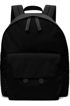 Marni Sac à dos Cityscape noir en canevas CORDURA®