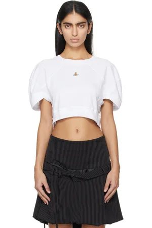 Vivienne Westwood T-shirt de style football blanc