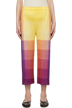 PLEATS PLEASE ISSEY MIYAKE Pantalon multicolore - Photon