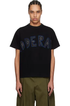 Glass Cypress T-shirt noir à texte
