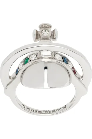 Vivienne Westwood Bague argentée à orbe