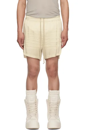 Rick Owens Short boxeur blanc cassé - Hollywood