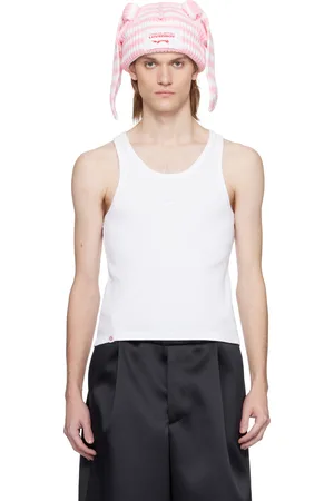 Charles Jeffrey Loverboy Débardeur blanc à logo