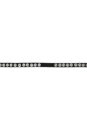 Dsquared2 Ceinture noire à boutons-pression