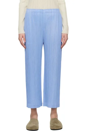 PLEATS PLEASE ISSEY MIYAKE Pantalon Thicker Bottoms 2 bleu