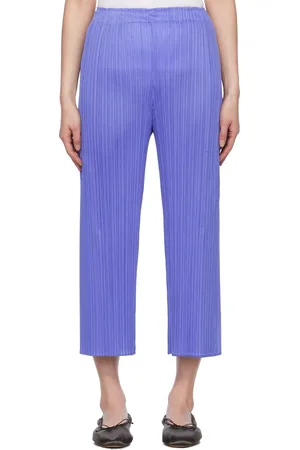 PLEATS PLEASE ISSEY MIYAKE Pantalon Monthly Colors March bleu