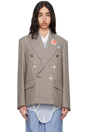 Charles Jeffrey Loverboy Veston Edinburgh multicolore