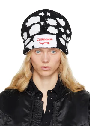 Charles Jeffrey Loverboy Bonnet Loverboy noir et blanc