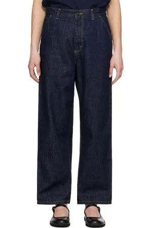 Carhartt Jean de travail Brandon bleu marine