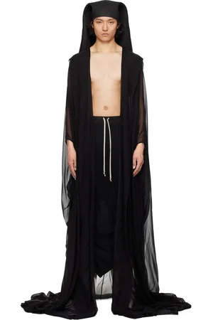 Rick Owens Manteau Allahnah noir - Hollywood