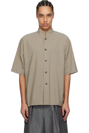 Issey Miyake Chemise Streamline grise