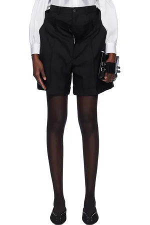 NOIR KEI NINOMIYA Short Tropical noir en laine