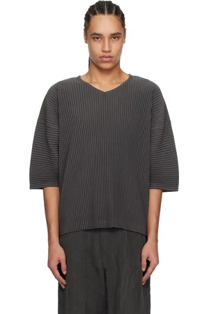 Issey Miyake T-shirt Monthly Color March gris