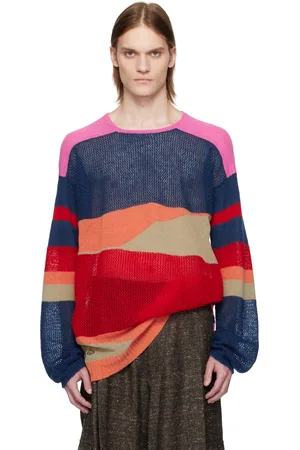 Vivienne Westwood Pull multicolore à effet usé