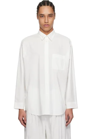 Issey Miyake Chemise Streamline blanche